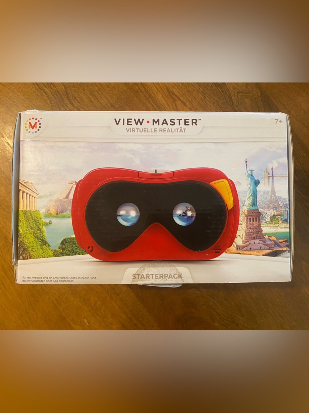 View Master Red VR Headset Starter Pack